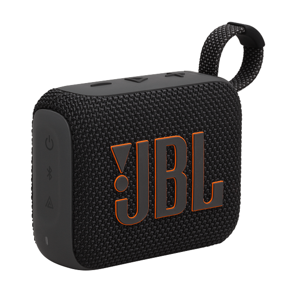 JBL Go 4 Portable Waterproof Bluetooth Speaker - Black