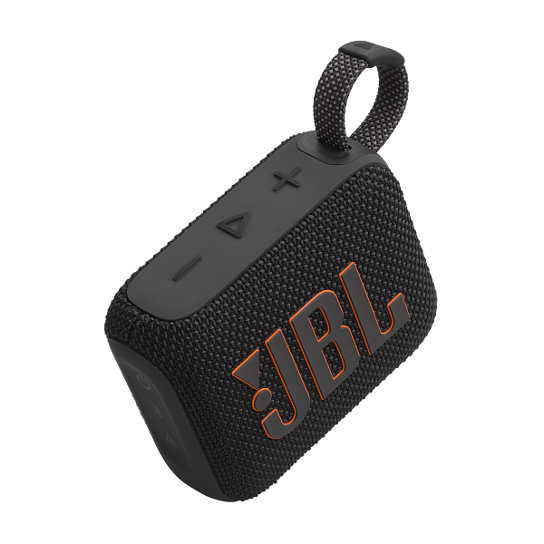 JBL Go 4 Portable Waterproof Bluetooth Speaker - Black