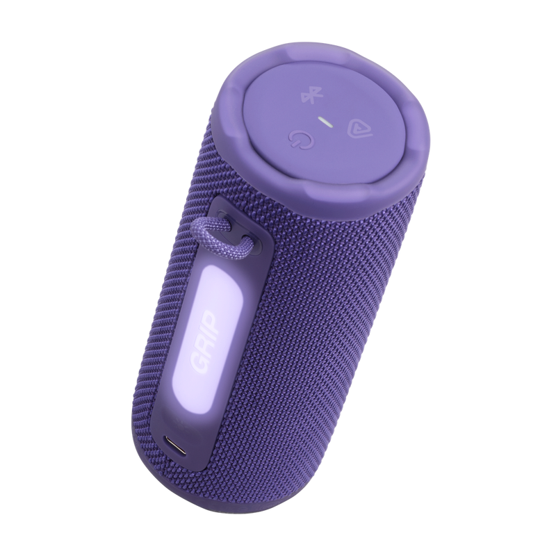 JBL Grip Compact Portable Bluetooth Speaker - Purple