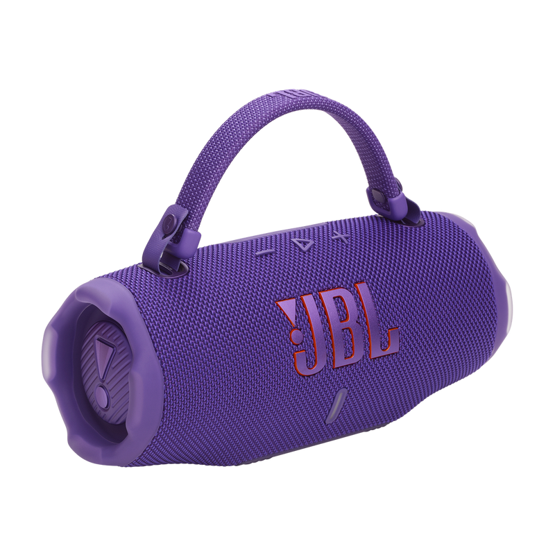 JBL Charge 6 Portable Waterproof Bluetooth Speaker - Purple