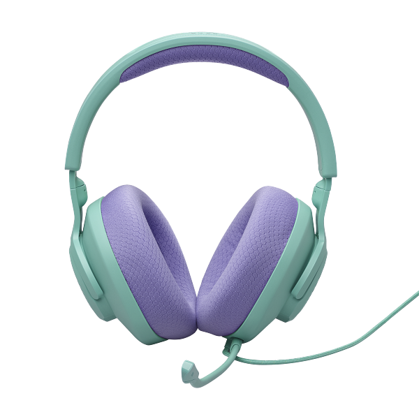 JBL Quantum 100M2 Wired Over-Ear Gaming Headset - Cyan