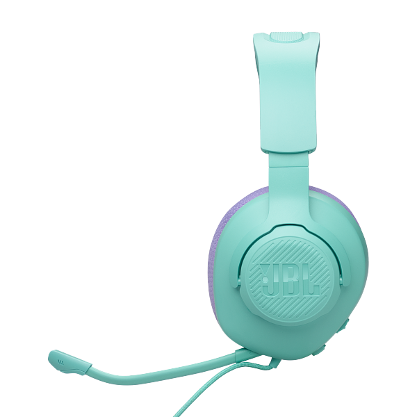 JBL Quantum 100M2 Wired Over-Ear Gaming Headset - Cyan