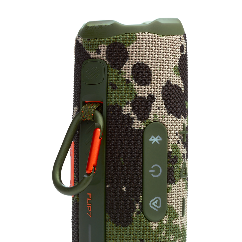 JBL Flip 7 Portable Waterproof Bluetooth Speaker - Camo