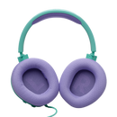 JBL Quantum 100M2 Wired Over-Ear Gaming Headset - Cyan