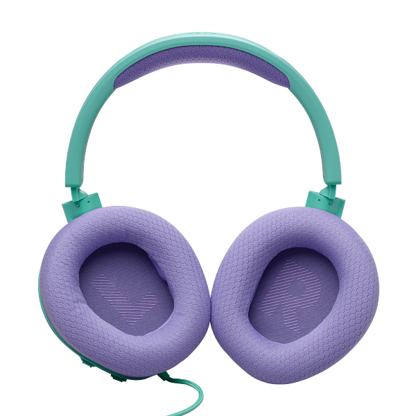 JBL Quantum 100M2 Wired Over-Ear Gaming Headset - Cyan