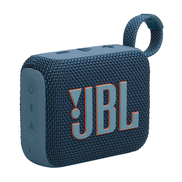 JBL Go 4 Portable Waterproof Bluetooth Speaker - Blue
