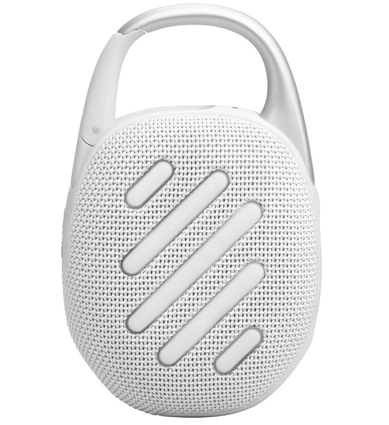 JBL Clip 5 Portable Waterproof Bluetooth Speaker - White