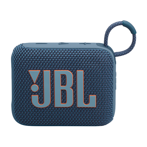 JBL Go 4 Portable Waterproof Bluetooth Speaker - Blue