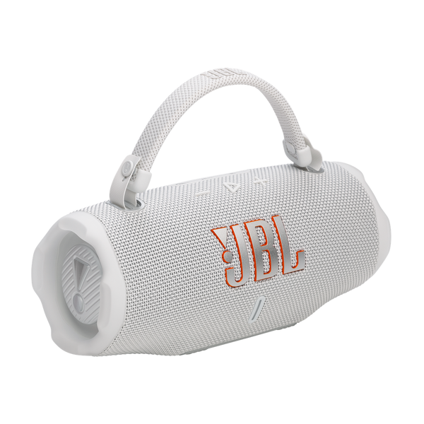 JBL Charge 6 Portable Waterproof Bluetooth Speaker - White