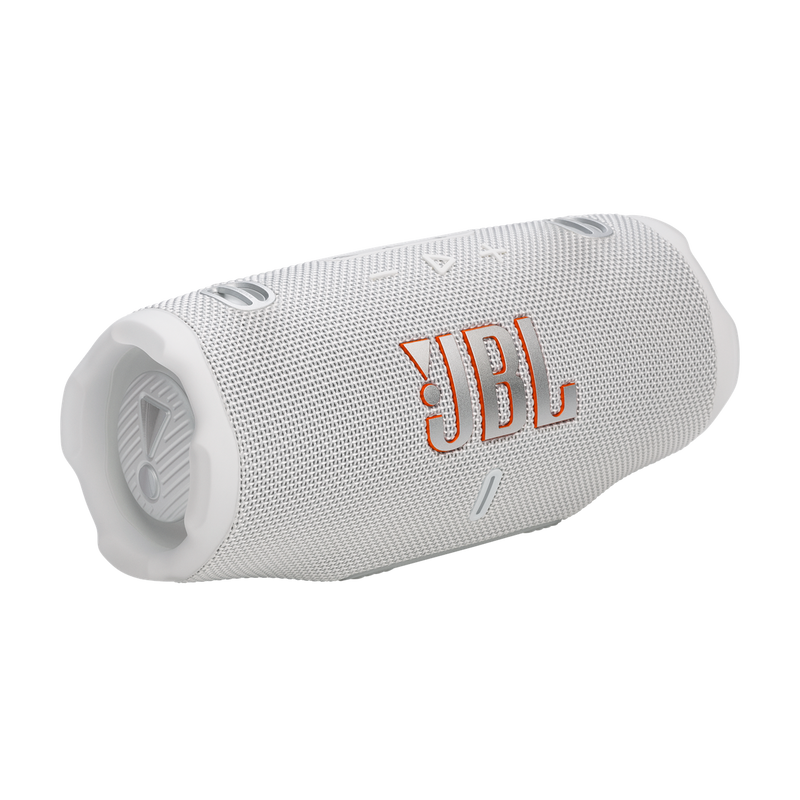 JBL Charge 6 Portable Waterproof Bluetooth Speaker - White