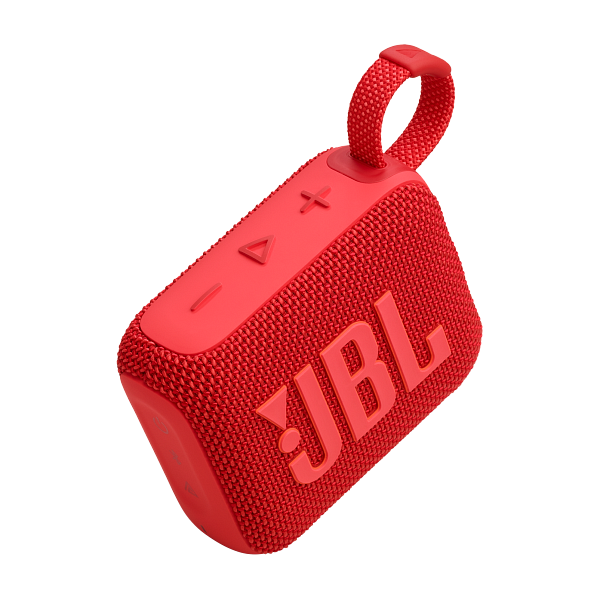 JBL Go 4 Portable Waterproof Bluetooth Speaker - Red