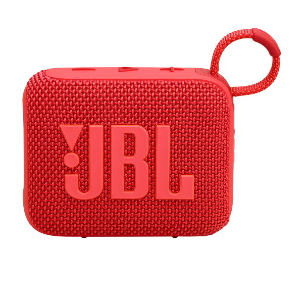 JBL Go 4 Portable Waterproof Bluetooth Speaker - Red