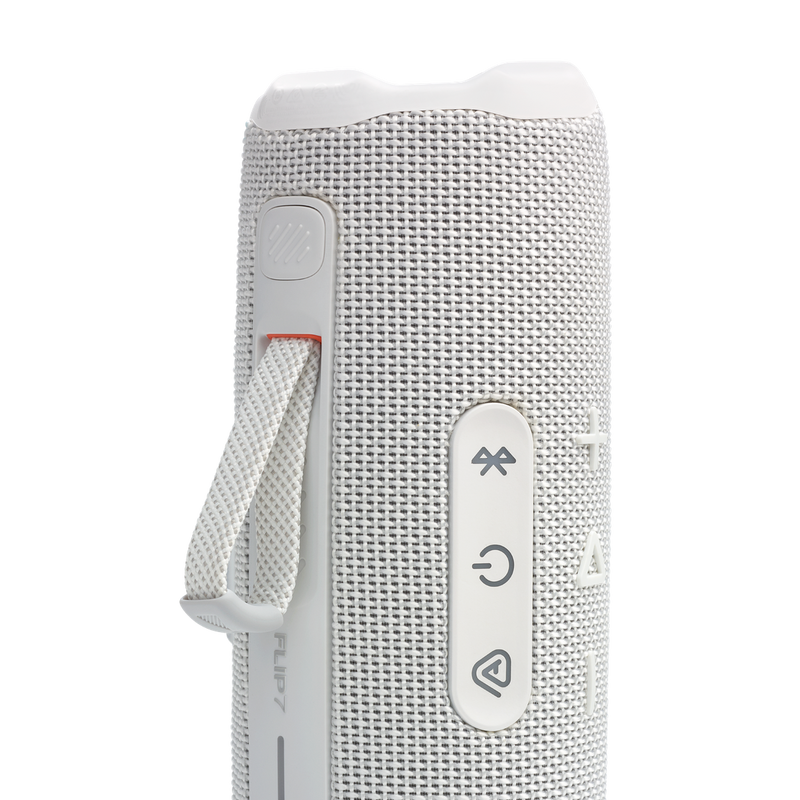 JBL Flip 7 Portable Waterproof Bluetooth Speaker - White