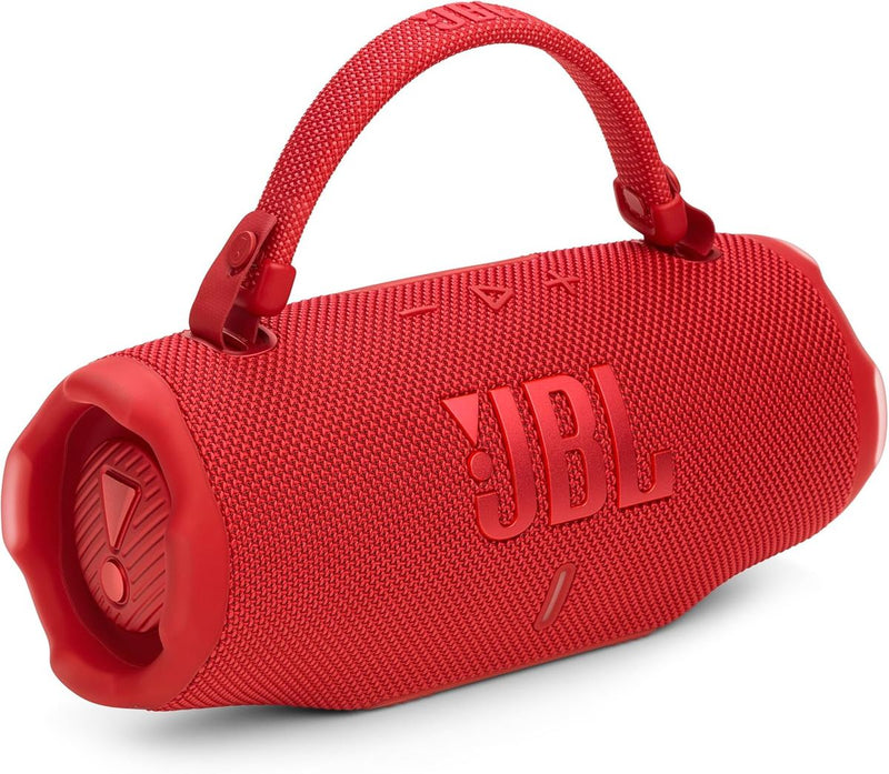 JBL Charge 6 Portable Waterproof Bluetooth Speaker - Red