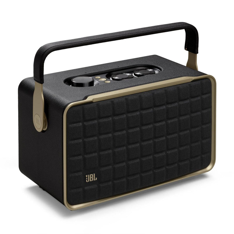 JBL Authentics 300 - Retro Style Portable Smart Home Speaker Built-In WiFi