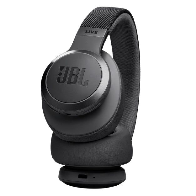 JBL Live 770NC Wireless Bluetooth Over-Ear Noise Cancelling Headphones - Black