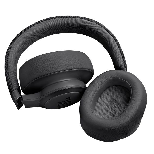 JBL Live 770NC Wireless Bluetooth Over-Ear Noise Cancelling Headphones - Black