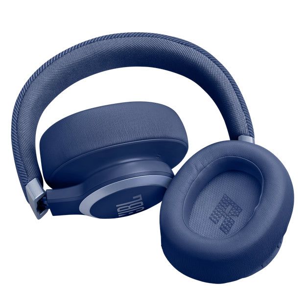 JBL Live 770NC Wireless Bluetooth Over-Ear Noise Cancelling Headphones - Blue
