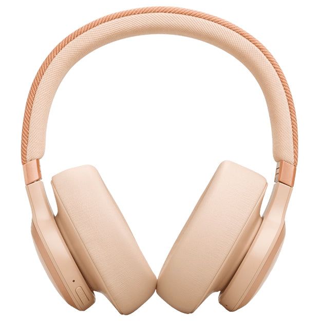 JBL Live 770NC Wireless Bluetooth Over-Ear Noise Cancelling Headphones - Sandstone