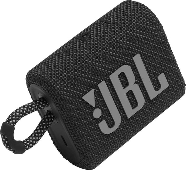 JBL Go 3 Waterproof Portable Bluetooth Speaker - Black