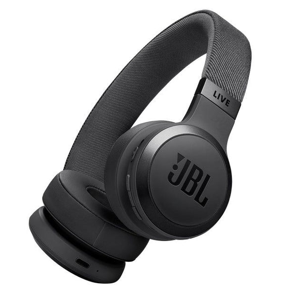 JBL Live 670NC Wireless Bluetooth On-Ear Noise Cancelling Headphones - Black