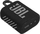 JBL Go 3 Waterproof Portable Bluetooth Speaker - Black