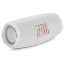 JBL Charge 5 Waterproof Portable Bluetooth Speaker - White