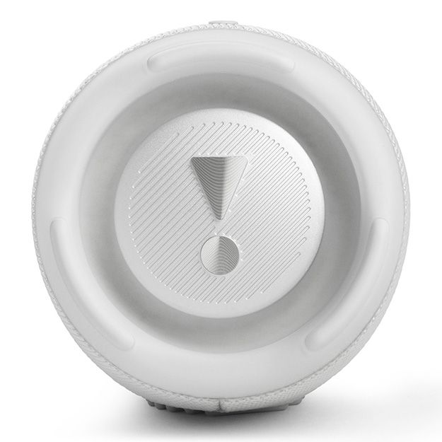JBL Charge 5 Waterproof Portable Bluetooth Speaker - White
