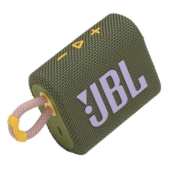 JBL Go 3 Waterproof Portable Bluetooth Speaker - Green