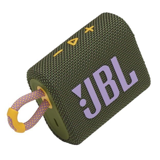 JBL Go 3 Waterproof Portable Bluetooth Speaker - Green