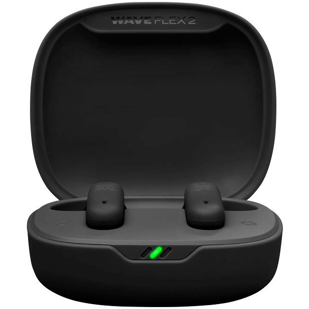 JBL Wave Flex 2 True Wireless In-Ear Earbuds with Mic - Black