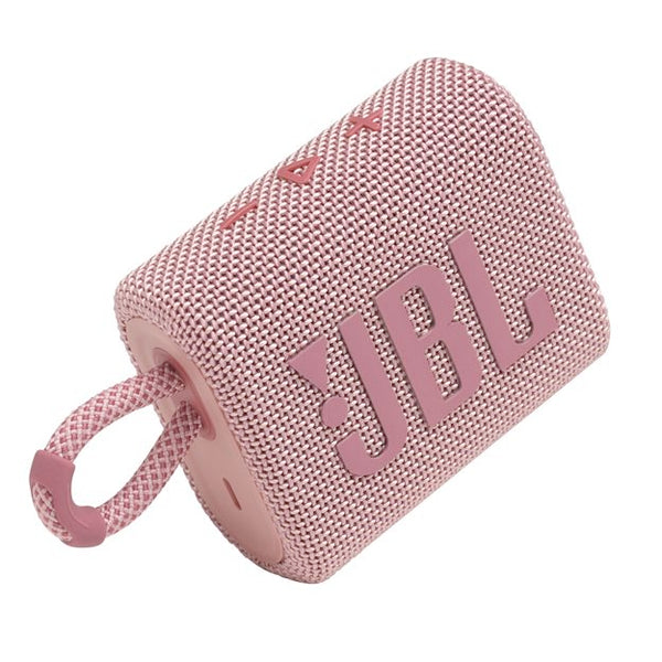 JBL Go 3 Waterproof Portable Bluetooth Speaker - Pink