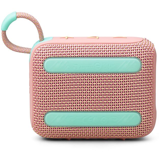 JBL Go 4 Portable Waterproof Bluetooth Speaker - Pink