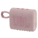 JBL Go 3 Waterproof Portable Bluetooth Speaker - Pink