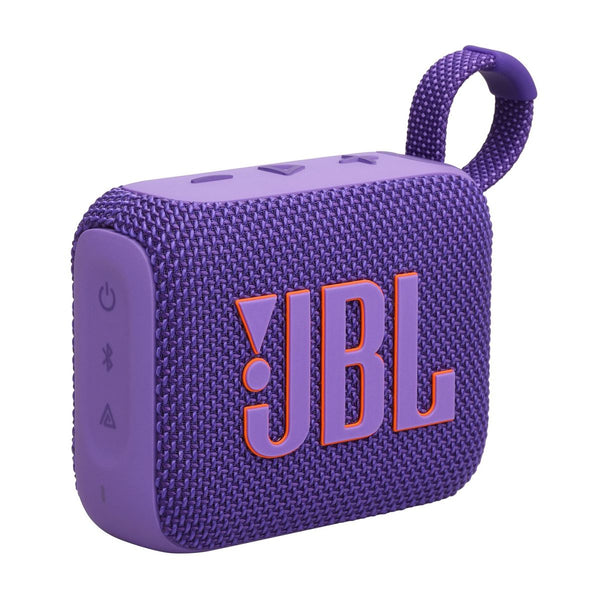 JBL Go 4 Portable Waterproof Bluetooth Speaker - Purple