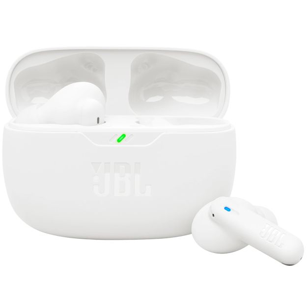JBL Wave Beam 2 Active Noise Cancelling True Wireless Earbuds With Mic - White
