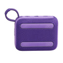 JBL Go 4 Portable Waterproof Bluetooth Speaker - Purple
