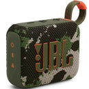 JBL Go 4 Portable Waterproof Bluetooth Speaker - Camo