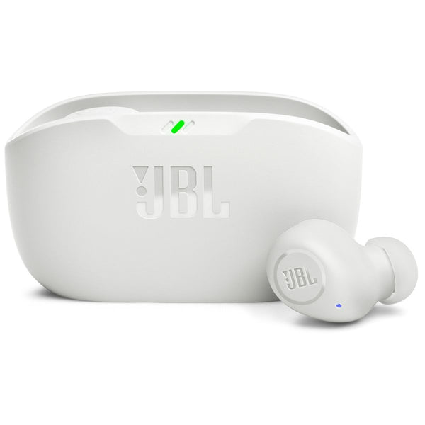 JBL Wave Buds True Wireless Bluetooth Headphones- White