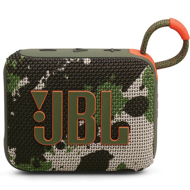 JBL Go 4 Portable Waterproof Bluetooth Speaker - Camo