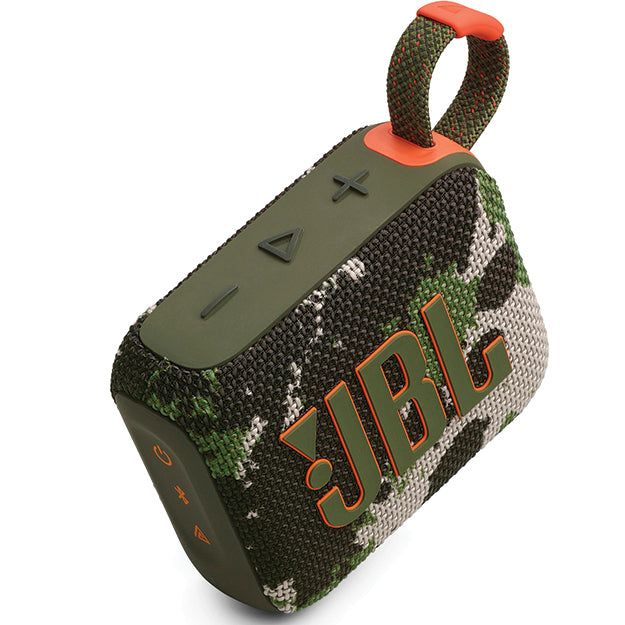 JBL Go 4 Portable Waterproof Bluetooth Speaker - Camo
