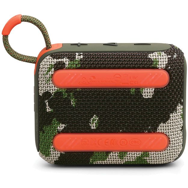 JBL Go 4 Portable Waterproof Bluetooth Speaker - Camo