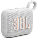 JBL Go 4 Portable Waterproof Bluetooth Speaker - White