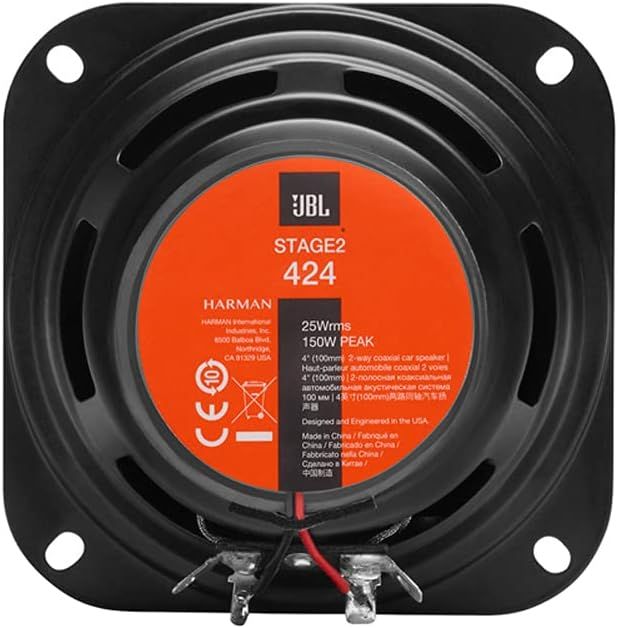 JBL Stage2 424 4" (100mm) Two Way Car Speaker