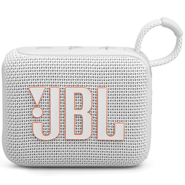 JBL Go 4 Portable Waterproof Bluetooth Speaker - White