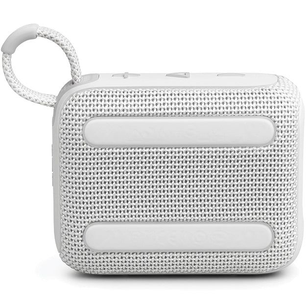 JBL Go 4 Portable Waterproof Bluetooth Speaker - White