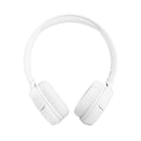 JBL T510BT On-Ear Wireless Bluetooth Headphones - White
