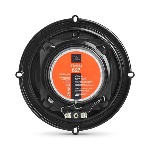 JBL Stage3 627 6-1/2" (160mm) 2-way Coaxial Car Speaker